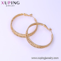 94885 xuping einkaufen online einfachen stile elegant multiplizieren hoop ohrringdraht mit 18k vergoldet